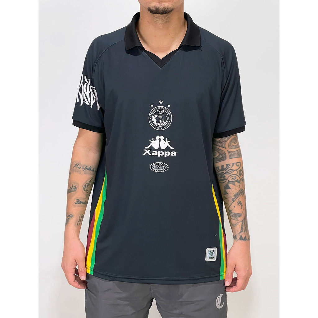 Camiseta Chronic de Time Xappa Weed 9 - Preta