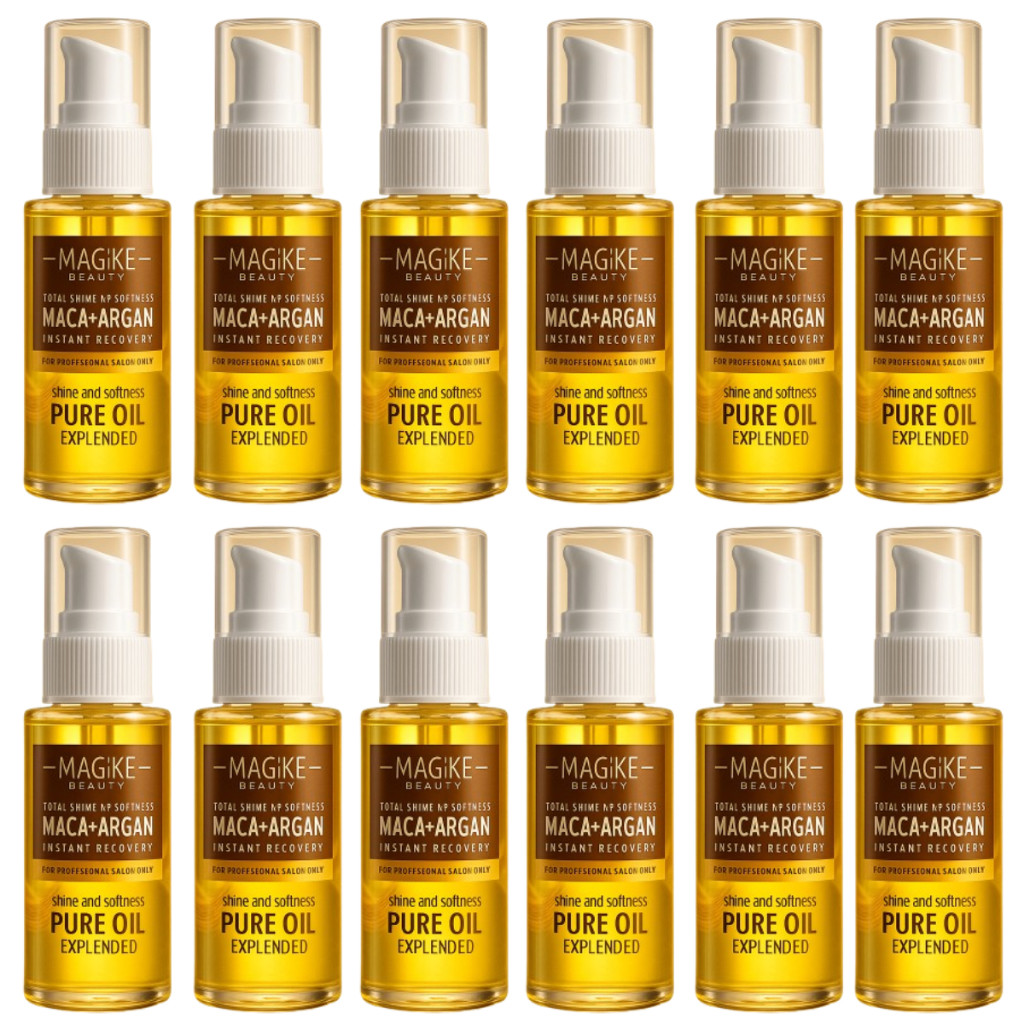 12 Óleo Magike Maca Argan Original 50ml em Oferta na Shopee