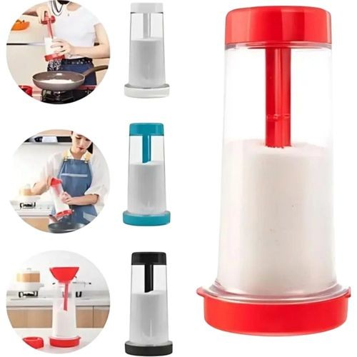 Misturador Farinha com Peneira Utensílio Plástico Cozinha Sortido