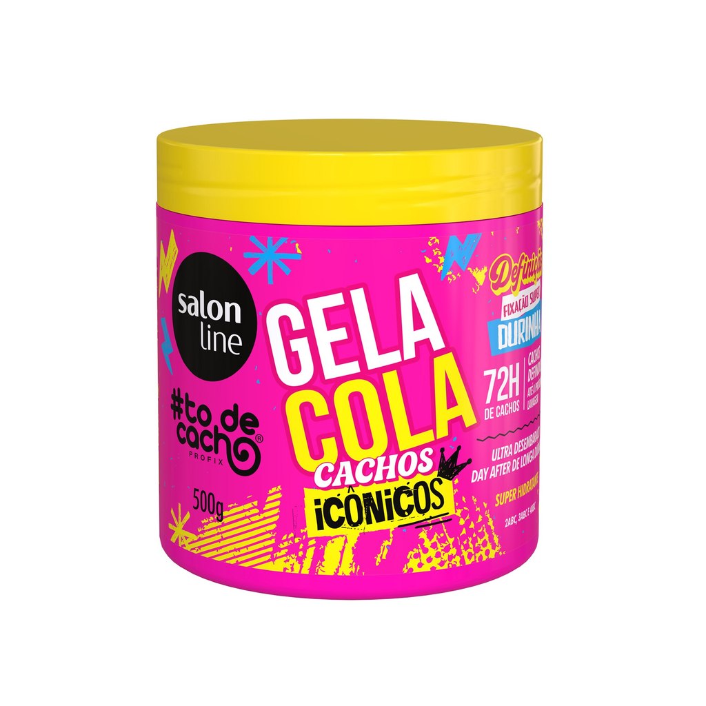 Gelacola #todecacho 500g em Oferta na Shopee