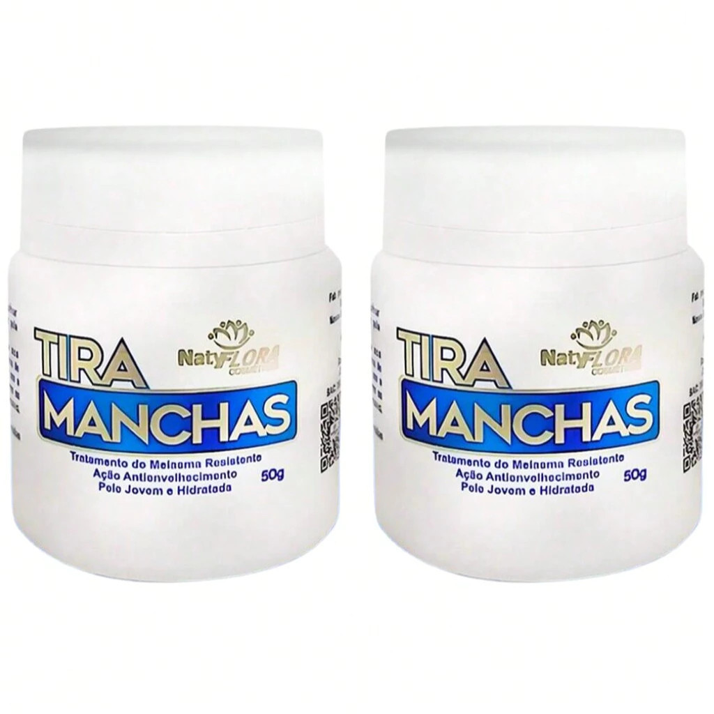 2 Creme Tira Manchas clareador