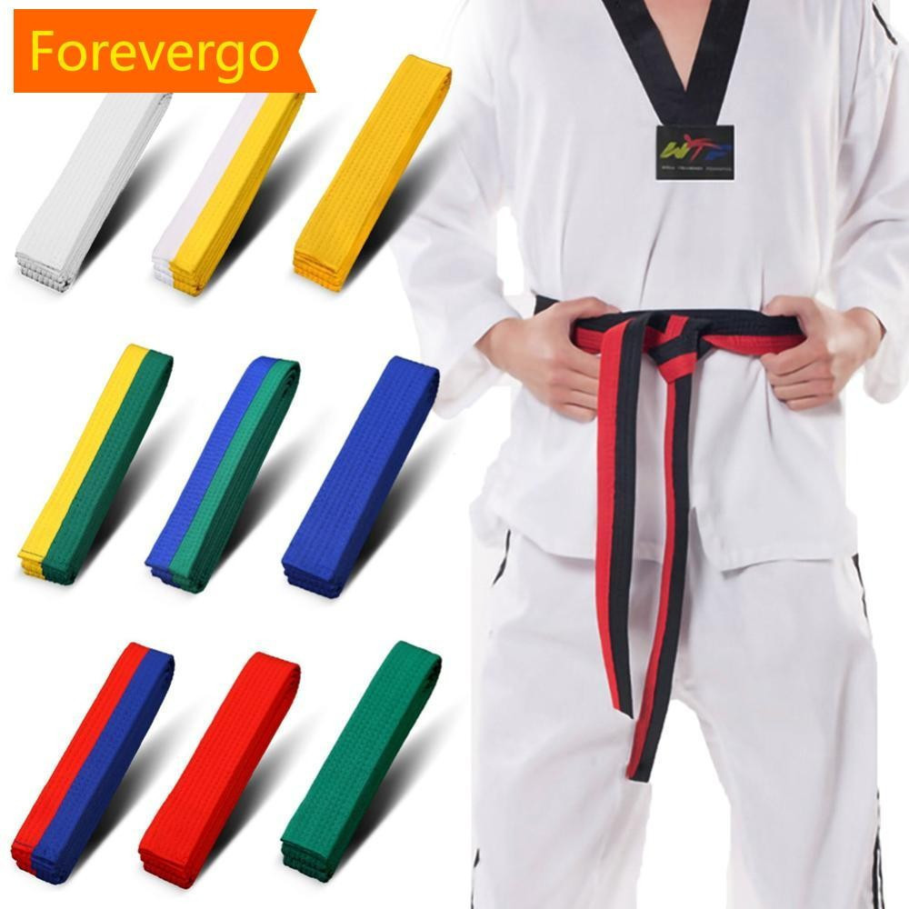 forevergo 1Pc Artes Marciais Karate Judo Taekwondo Cintos Profissionais Jiu jitsu Fitas Padrão Cintura Protetora P8V3