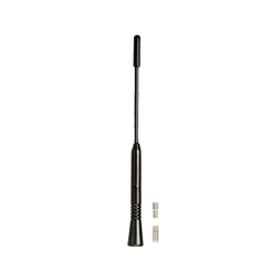 Antena Rádio Universal Haste Receptor de Teto Lisa Grossa Antico Modelo Original Preto