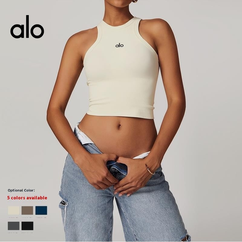 Colete Esportivo De Fitness De Uma Peça Apertado Em Forma De H Aloyoga em Oferta na Shopee