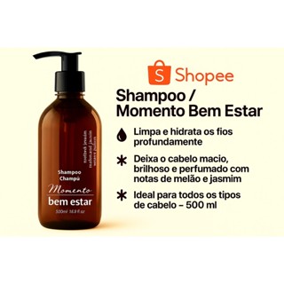 Shampoo 500 ML Harus Melão E Jasmim - Vegetal - Válvula Pump Profissional em Oferta na Shopee