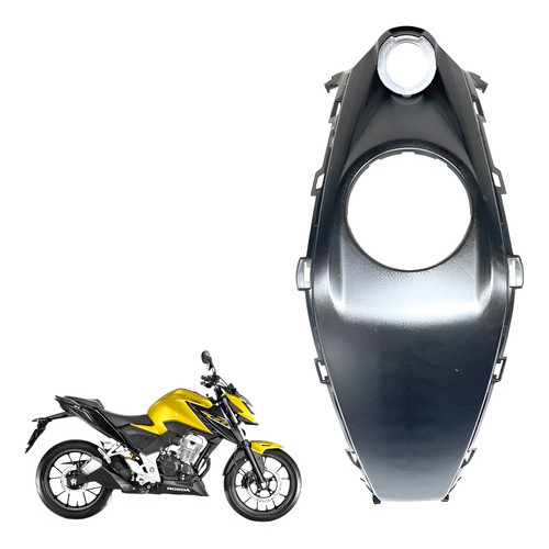 Acabamento Central Tanque Honda Cb 300f Twister 2024 2026