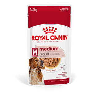 Ração Úmida Medium Adult para Cães Adultos de Porte Médio Royal Canin 140g em Oferta na Shopee