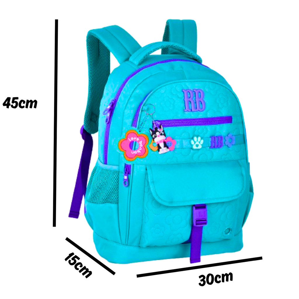 Mochila de Costas Rebecca Bonbon -Clio Style Cor:Verde · foto 2