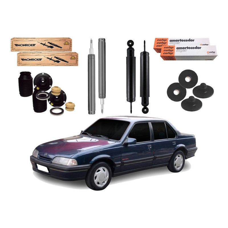 Kit Amortecedor Dianteiro Traseiro Monza 1.8 2.0 1991 A 1997 em Oferta na Shopee