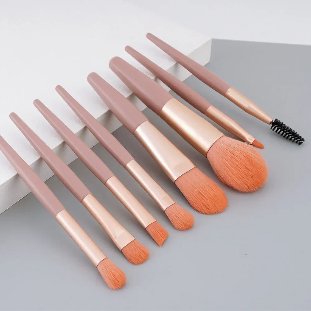 1-4 Kits de 8 mini Conjunto De Pincéis De Maquiagem