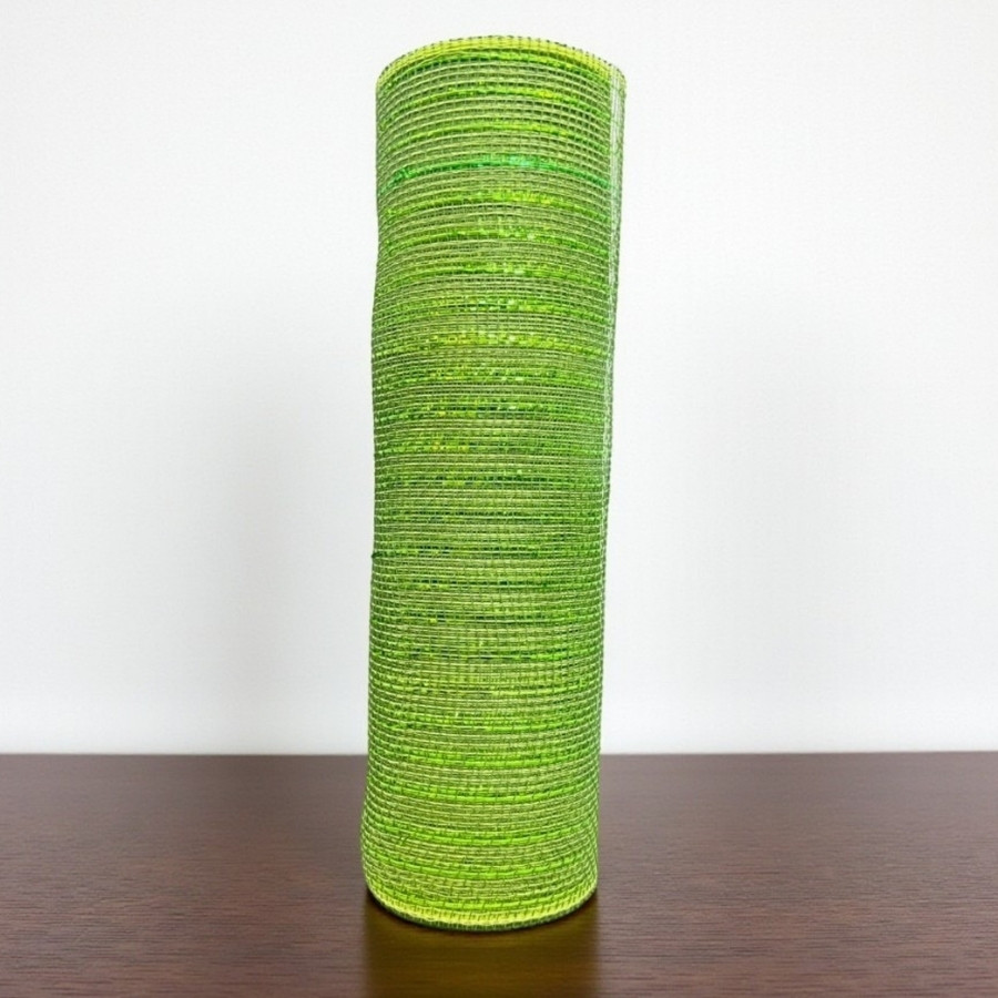 Tela Vazada - Verde Mesgo com Detalhe Verde - 26x914cm - 1 unidade - Rizzo