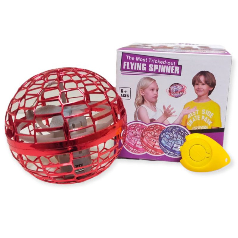 Detalhes do UFO Indução Inteligente Boomerang Bola Mágica Voadora Levitação Dedo Luz Brinquedos Ao Ar Livre Das Crianças