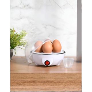 Cozedor de Ovos Elétrico Automático 7 Ovos 350W Branco em Oferta na Shopee