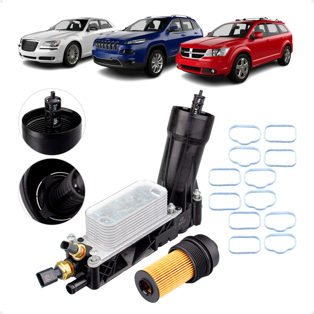 Trocador De Calor Resfriador Dodge Journey 3.6 V6 5184294ae em Oferta na Shopee