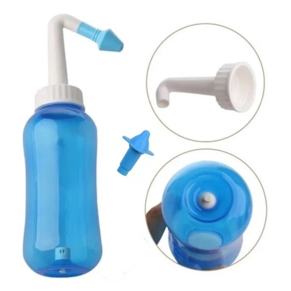 HIGIENIZADOR LAVADOR NASAL LAVAGEM DUCHA SINUSITE 300ML