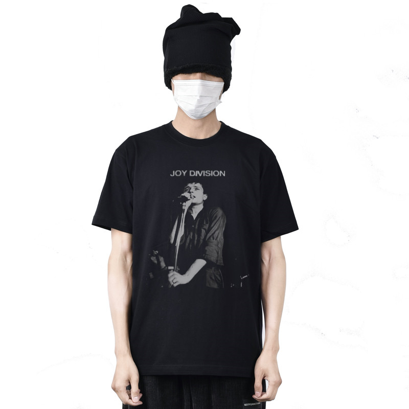 2026 Nova Camiseta Masculino Feminino Oversized Joy Division Pós Punk Estampa Banda Britânica  Estilosa