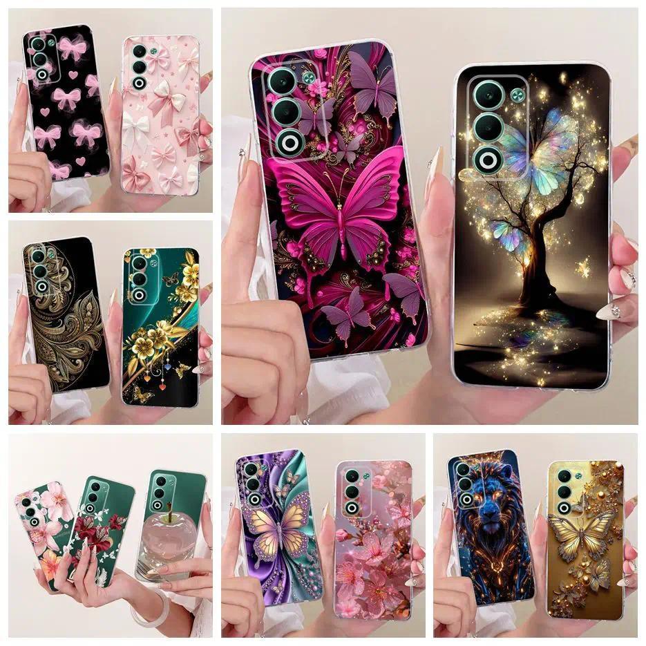 Para Oppo A5 Caso OppoA5 Pro 5G CPH2695 Elegante Borboleta Pintada Capa Macia Fina De Telefone A5Pro OppoA5 5G Sacos