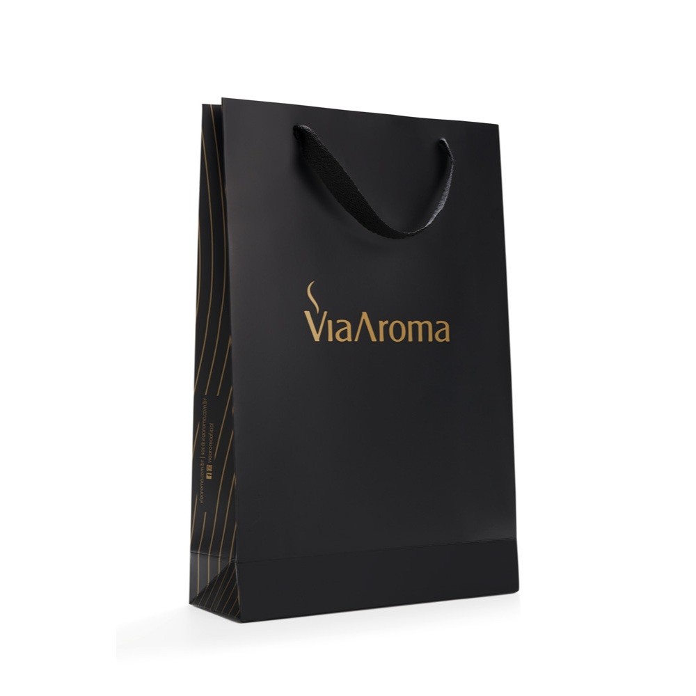 Sacolas e Caixa de Presente - Via Aroma em Oferta na Shopee