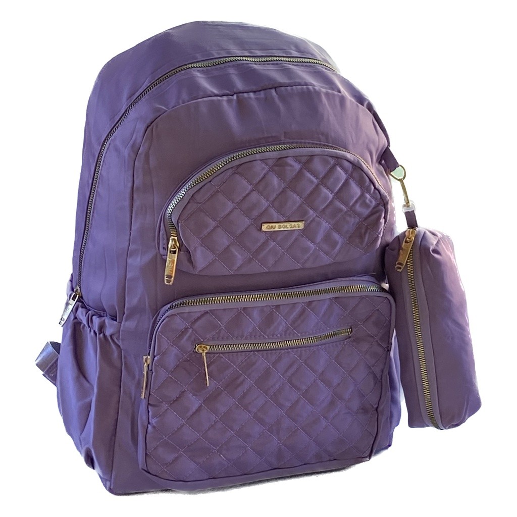 MOCHILA FEMENINA Grande CAPACIDADE e Varios DIVISORIOS e ESTOJO de Lapis em Oferta na Shopee
