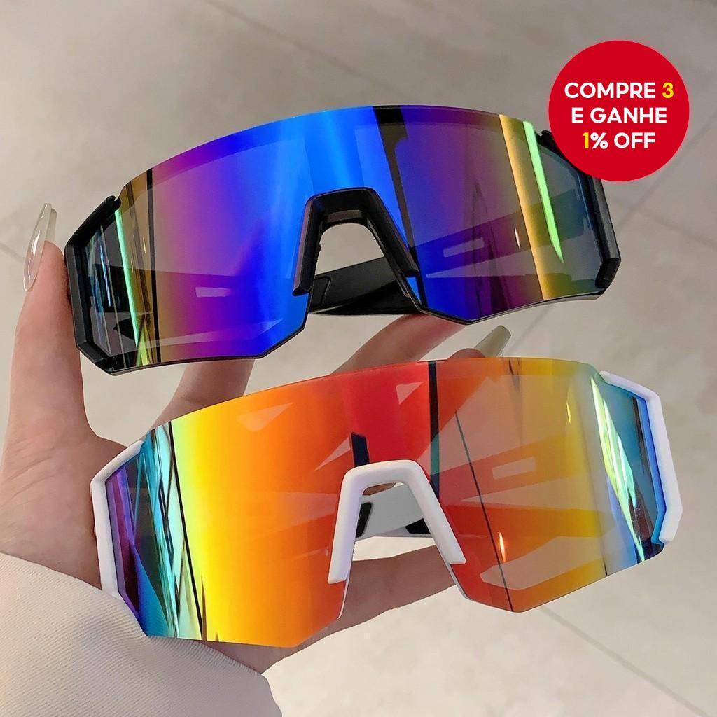 Óculos De Sol Para Ciclismo UV400 Esportivos De Proteção Da Moda Ciclistas
