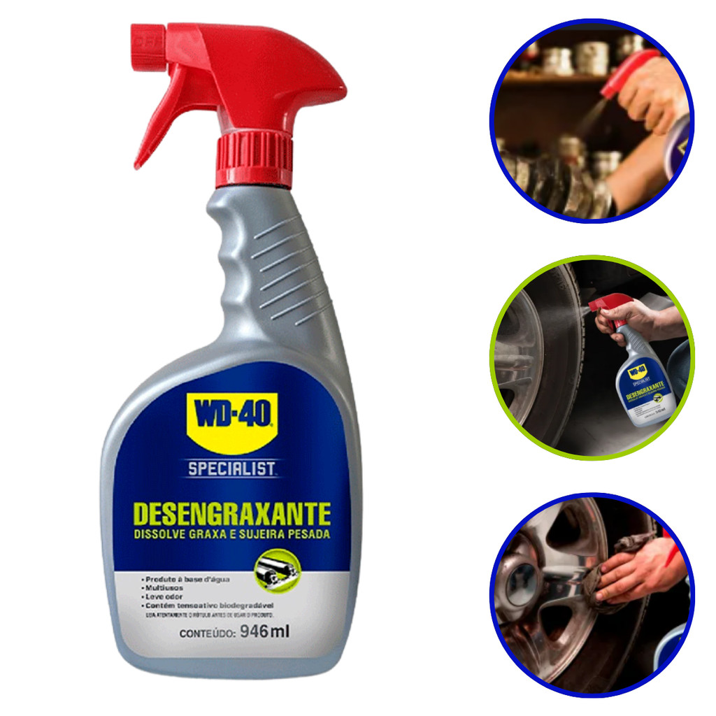 Desengraxante Spray Para Limpeza Pesada 946ml Wd-40 Specialist em Oferta na Shopee