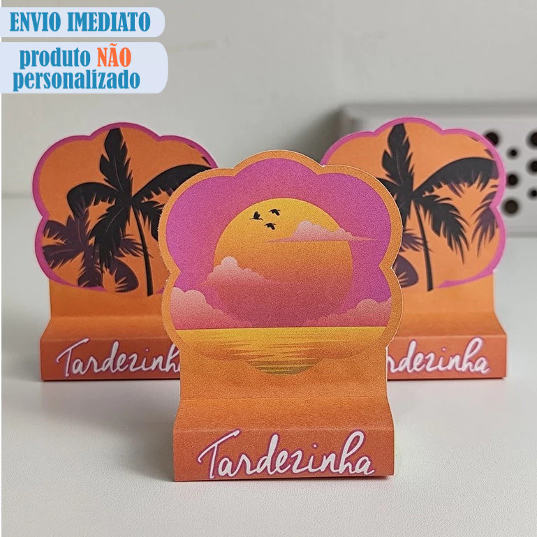 Porta Bis Duplo TARDEZINHA - Porta Bis para decoração de festa infantil - PEGUE E MONTE em Oferta na Shopee