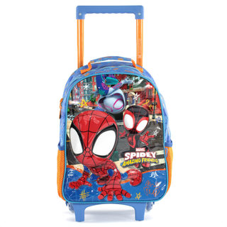 Mochila Com Rodas Escolar Xeryus 14 Spidey 15001 Azul - Infantil