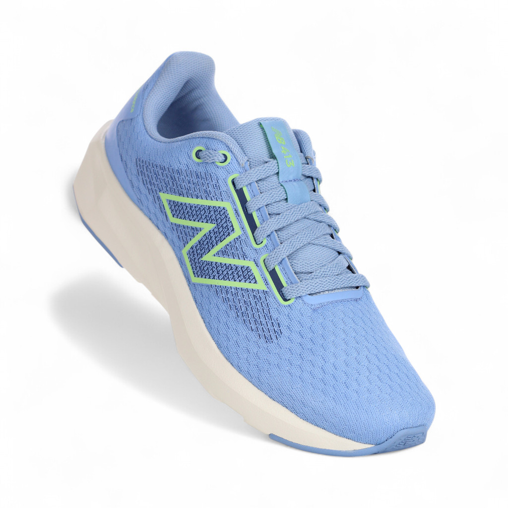 Tênis New Balance 413v3 Azul Claro e Verde - Feminino