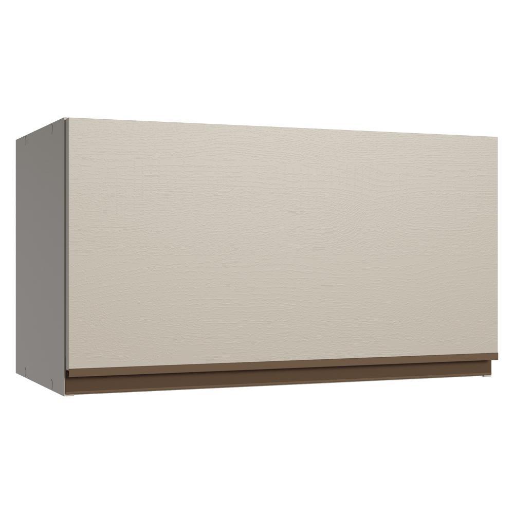 Armário Aéreo 60 cm 1 Porta Basculante Crema Nice Madesa XJ