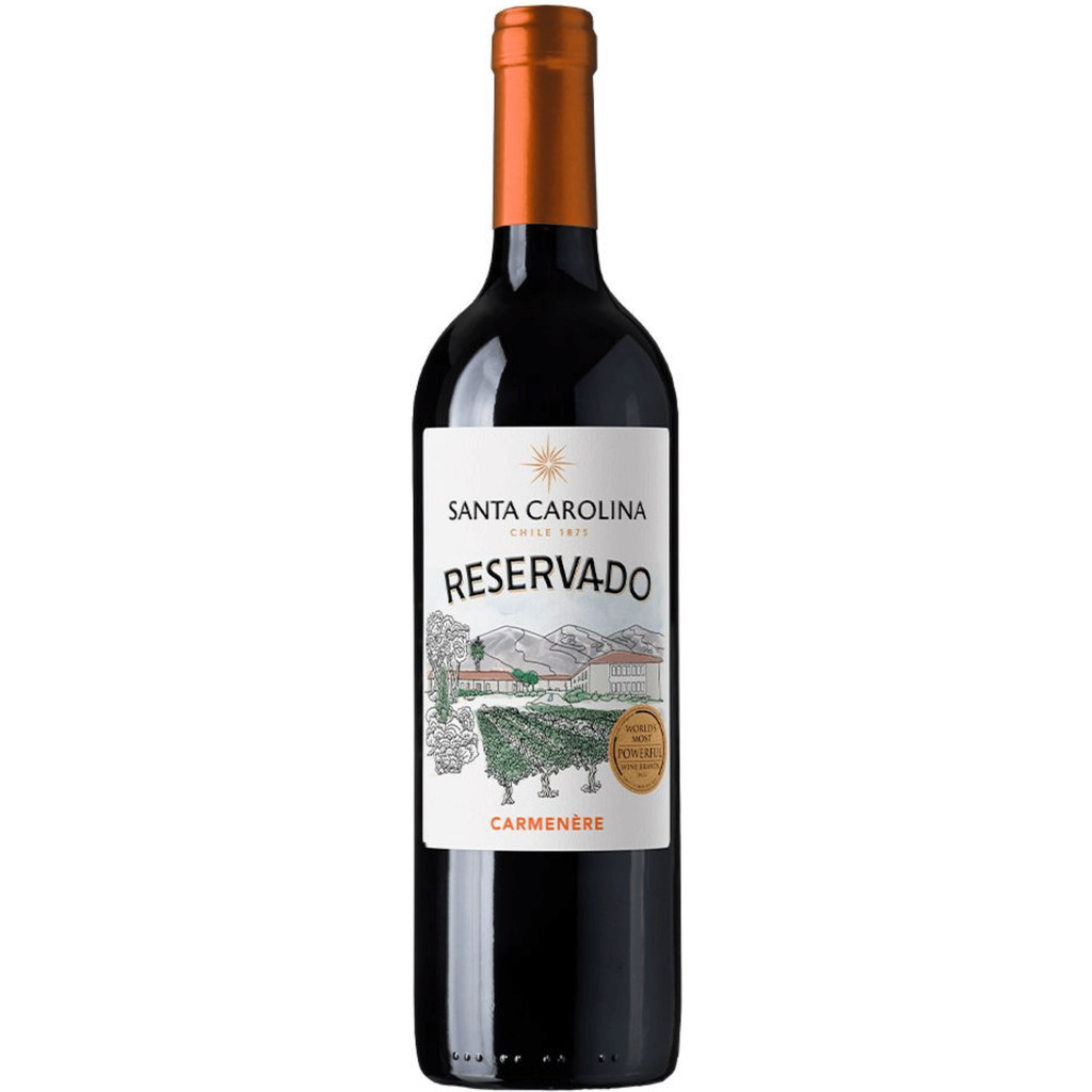 Vinho Chileno Tinto Seco Santa Carolina Reservado Carmenere 750ml