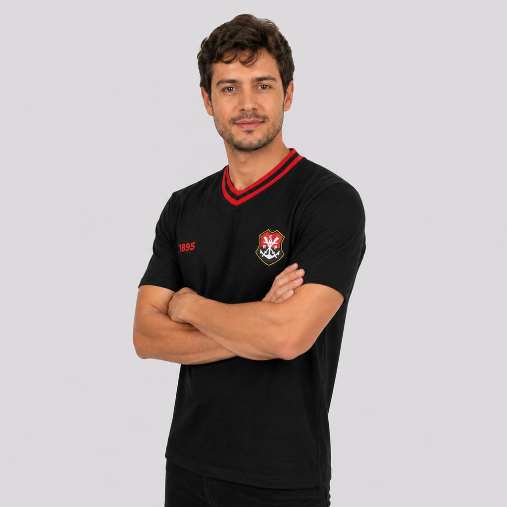 Camisa Flamengo Ship Preta · foto 2