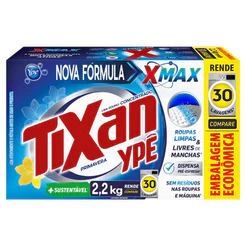 Ypê Lava-Roupas Pó Concentrado Primavera Tixan Embalagem Econômica 2.2kg