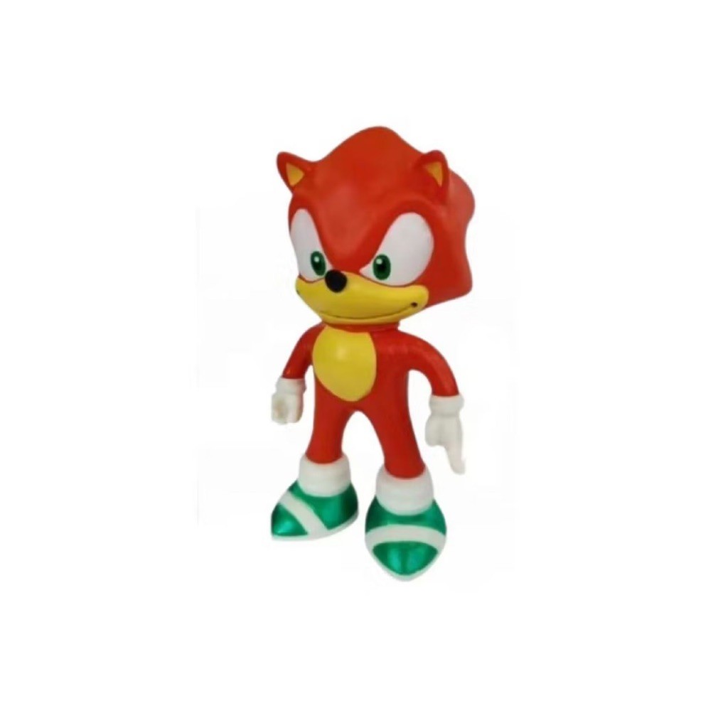 Kit 3 Bonecos Sonic 15cm Azul Vermelho Preto Colecionável — imagem 2 de 2
