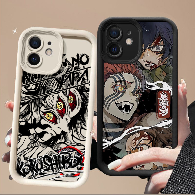 Capa de Telefone Anime Demon Slayer para Samsung Galaxy A57 A17 A07 A56 A16 A06 A27 A55 A54 A54 A53 A15 A14 A35 A34A52 A