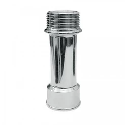 Extensor Cromado Prolongador Longo Torneira Chuveiro 1/2'' Conexao