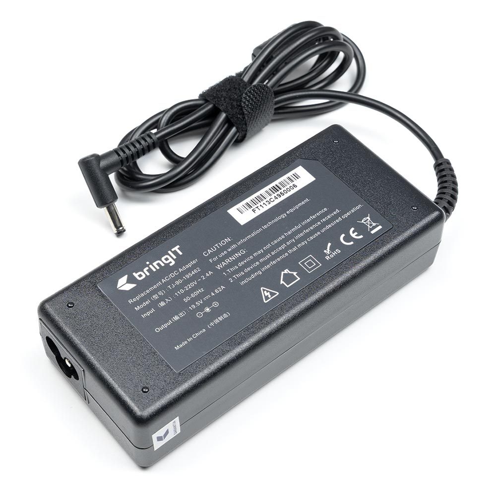 Fonte Carregador Dell 19.5v 4.62a Plug 4.5mmx3.0mm