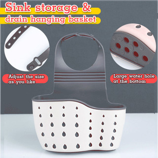 【Organizador Prático】Cesta Suspensa Para Pia/Porta Esponja De Torneira/Organizador De Cozinha