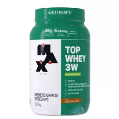 Top Whey 3w + Natural Pote 900g Max Titanium