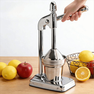 Fabricante Manual De Suco De Laranja , Espremedor Resistente De Aço Inoxidável De Limão Com Prensa Eficiente