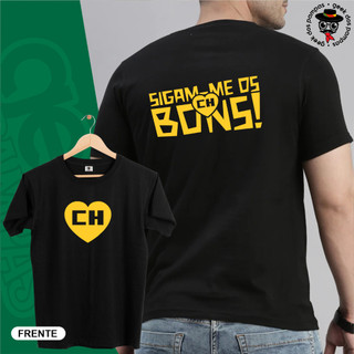 Camiseta camisa Chapolin Colorado Sigam-me os Bons Frente e Costas estampado
