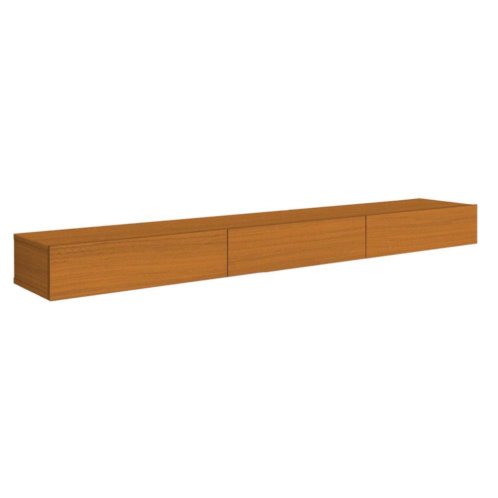 Rack Suspenso para Painel ou TV até 75 Polegadas 3 Portas 1,54m Egeo EDN
