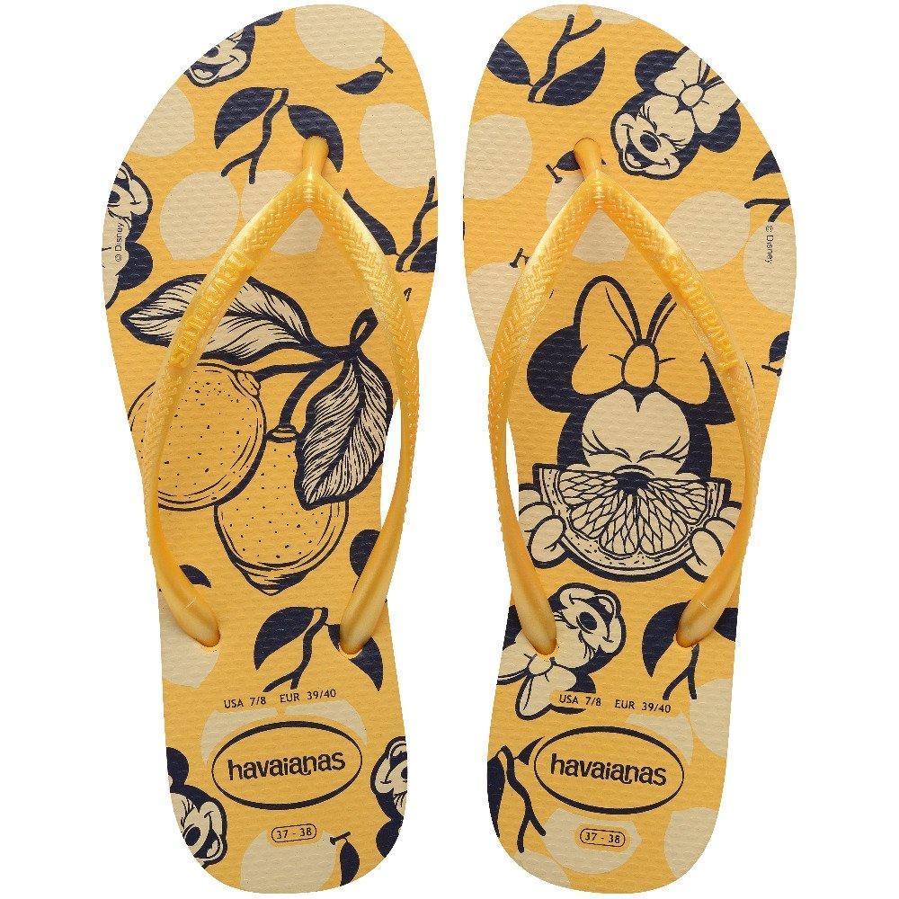 Havaianas Slim Disney Amarelo Caja
