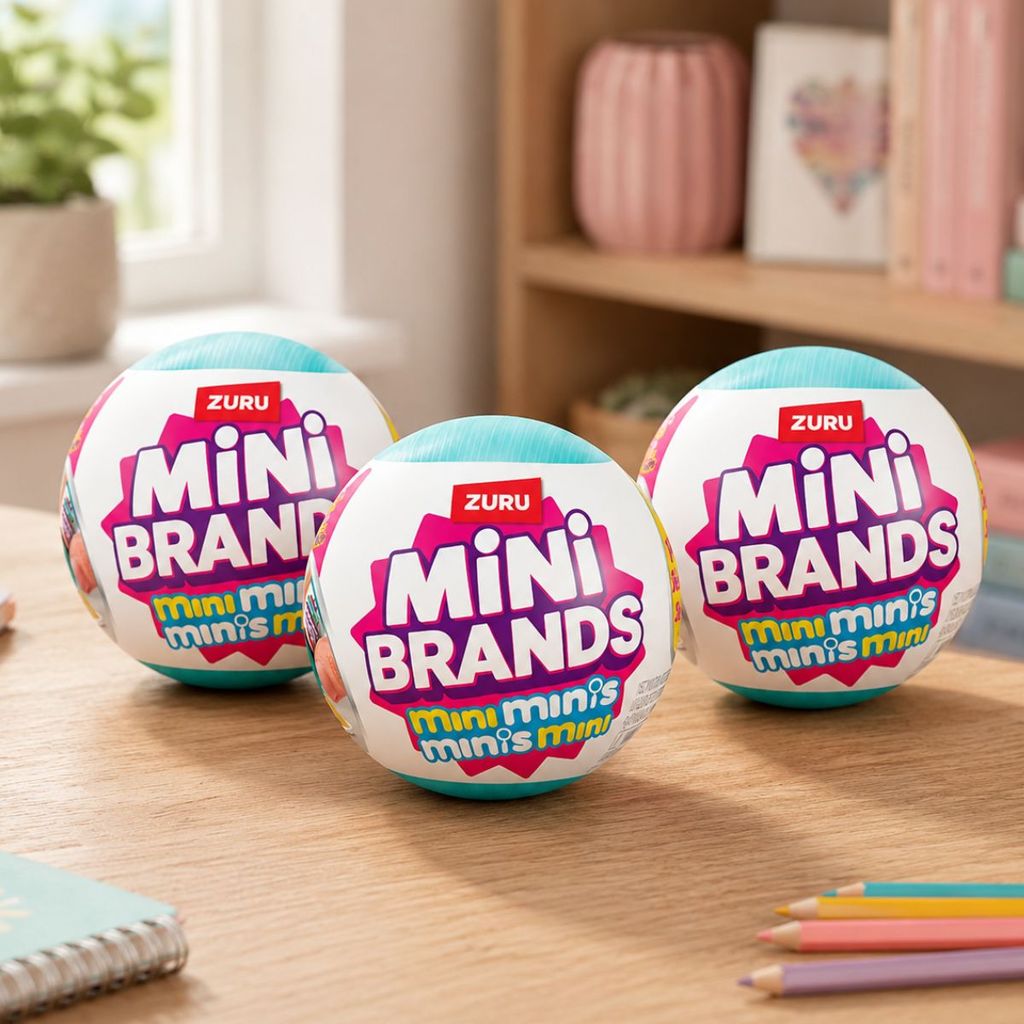 Kit 3 Cápsulas Mini Brands Mini Minis Fill The Fridge Candide Original