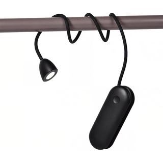 Lanterna LED 3 em 1, Luz de Leitura e Lanterna de Camping, 1800mAh Recarregável para Casa e Escritório, Leitura na Cama 