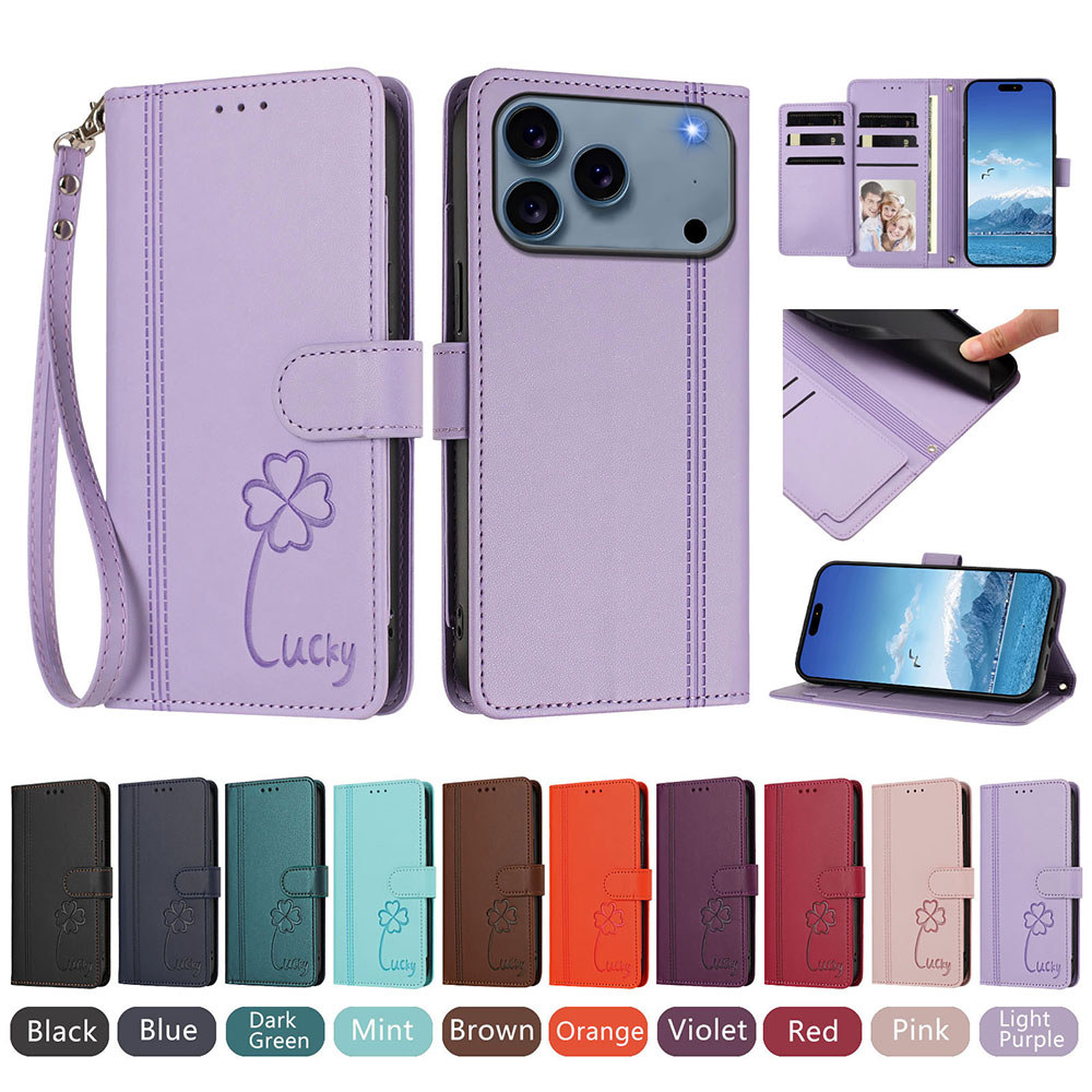 Para Samsung Galaxy M17E F70E A08 A18 A07 A17 A27 A37 A57 A06 A16 Slots Cartões Suporte De Bolso Carteira À Prova De Cho