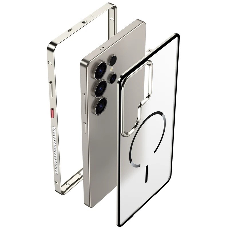 Yyypara Samsung Galaxy S26 Plus S25 S24 S23 Ultra Fosco Caso De Telefone Moldura