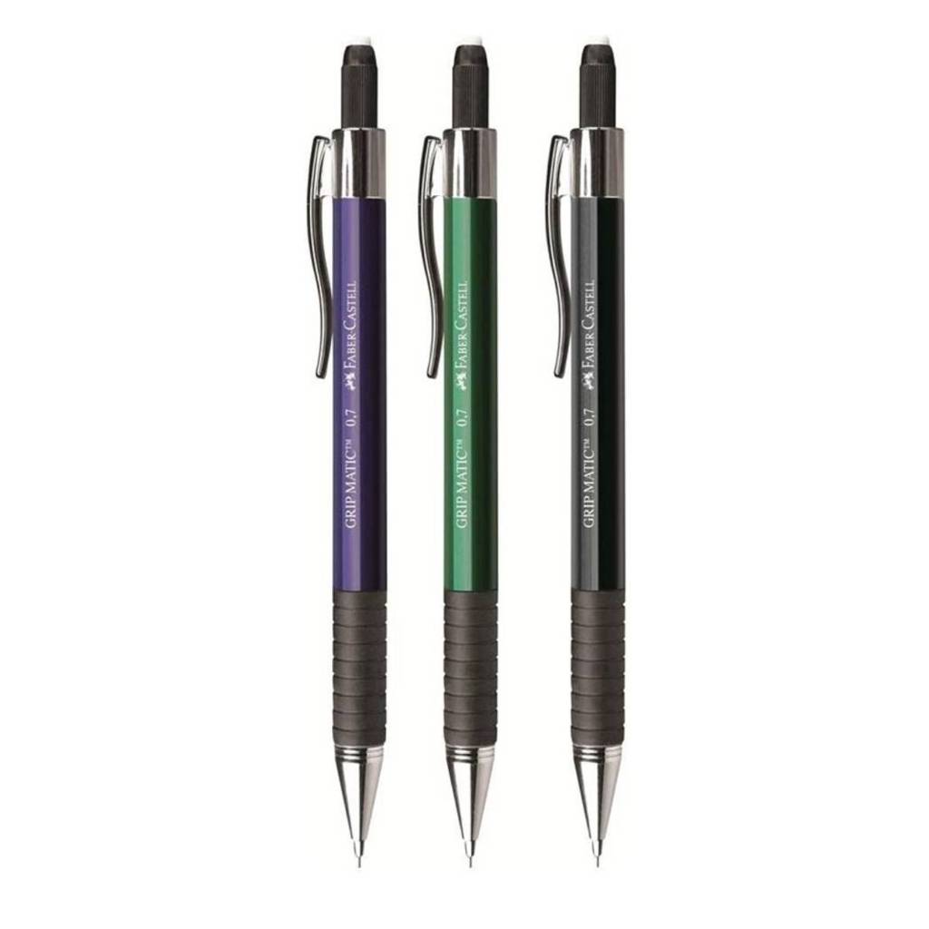 Lapiseira 0.7mm Grip Matic Metal SM/07GM\537703 com 1 unidade Faber-Castell