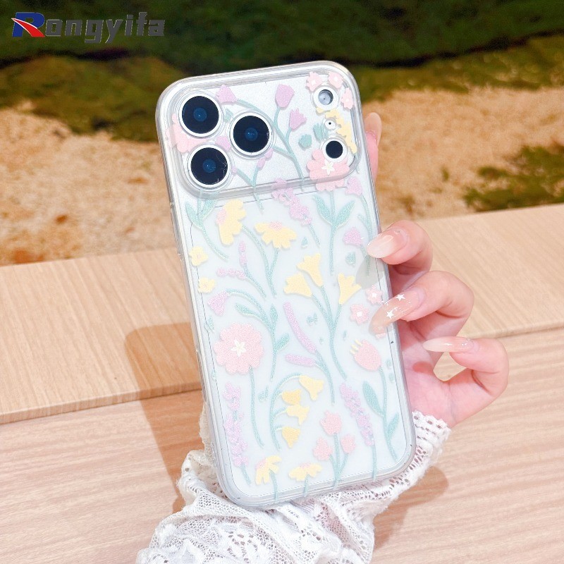 Capa De Telefone Flor De Desenho Animado Para Samsung Galaxy A07 A06 A05 A05s A04 A04s A04e A03 A03s A02 A02s F55 F23 F1
