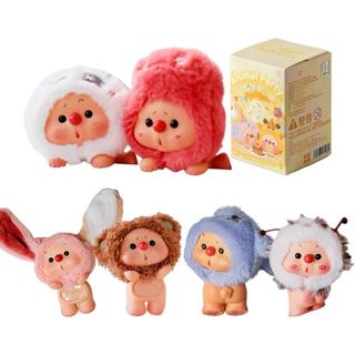 OYO Animal Party Series Mini Blind Box 1PC (1 de 14 Estilos Possíveis) Figuras Fofas Brinquedos Colecionáveis Presentes 