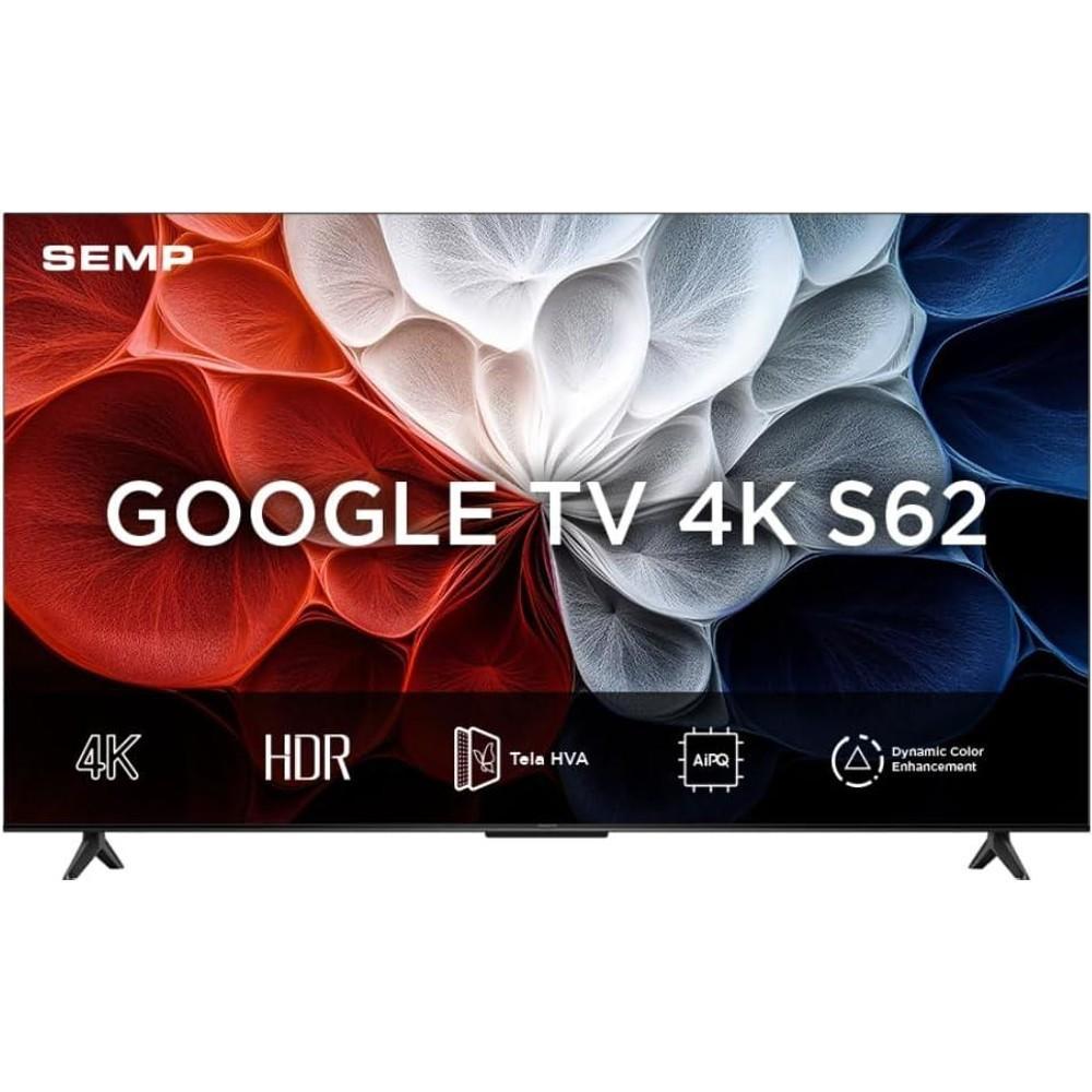 Smart Tv 43" 4K Semp 43S62 Ultra HD Led HDR🔥